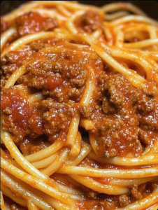 Hearty Bolognese Pasta