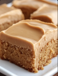 Peanut Butter Sheet Cake with Peanut Butter Frosting