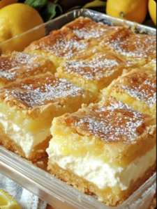Lemon Cream Cheese Bars