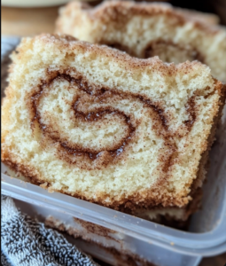 “Classic Cinnamon Swirl Coffee Cake