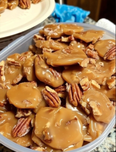 “Gourmet Pecan Caramel Pralines