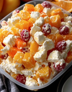 Fruity Creamy Ambrosia Salad