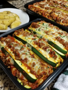 Zucchini Noodle Lasagna