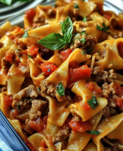 Italian Drunken Noodles