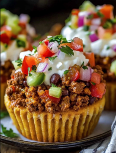 OMG TACO CUPCAKES