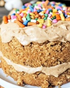 DOG BIRTHDAY CAKE!