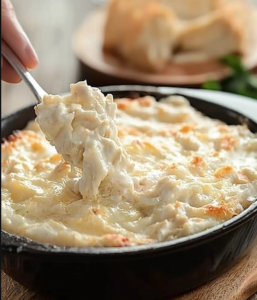 Cheesy Chicken Alfredo Dip!!.