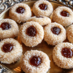 Coconut Thumbprint Cookies