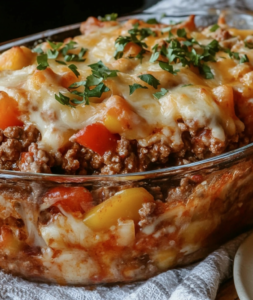 GRandmother’s Classic Ground Beef Casserole