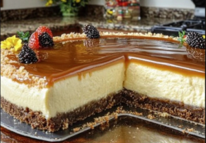 Creamy Caramel Cheesecake