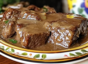 “Crock Pot Cube Steak is the ultimate comfort food