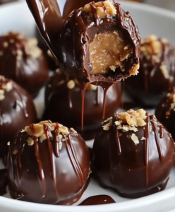 Dark Chocolate Peanut Butter Balls