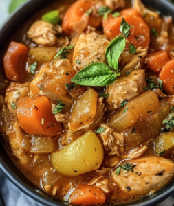 Hearty Chicken and Vegetable Stew