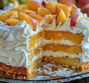 peaches and cream cake