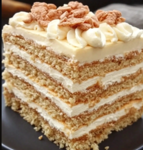 No-Bake Napoleon Cake