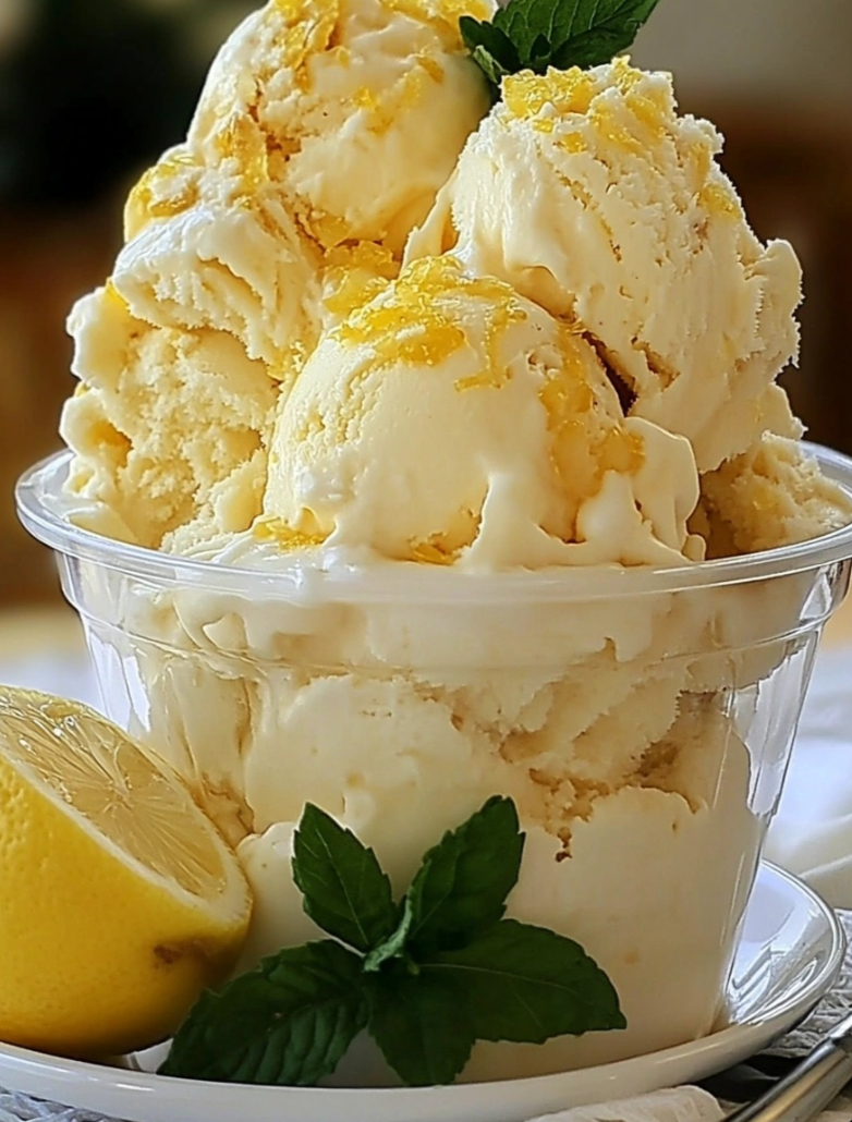 Lemon Cheesecake Ice Cream