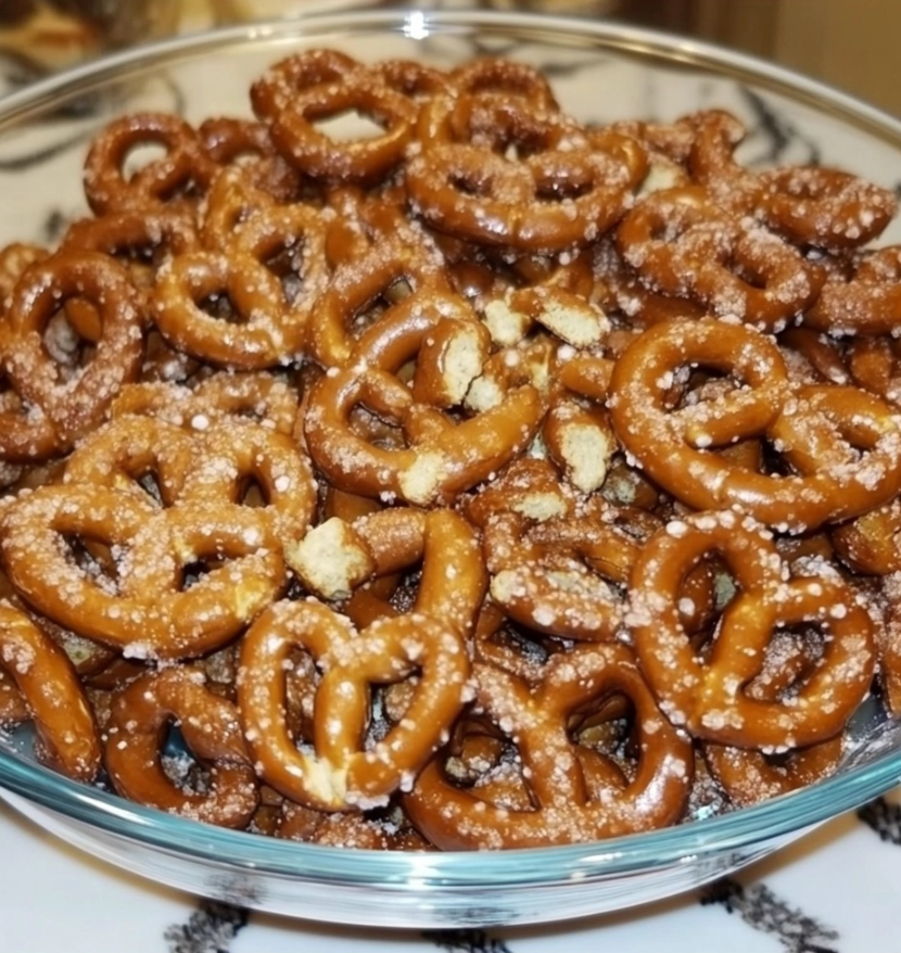 BUTTER TOFFEE PRETZELS