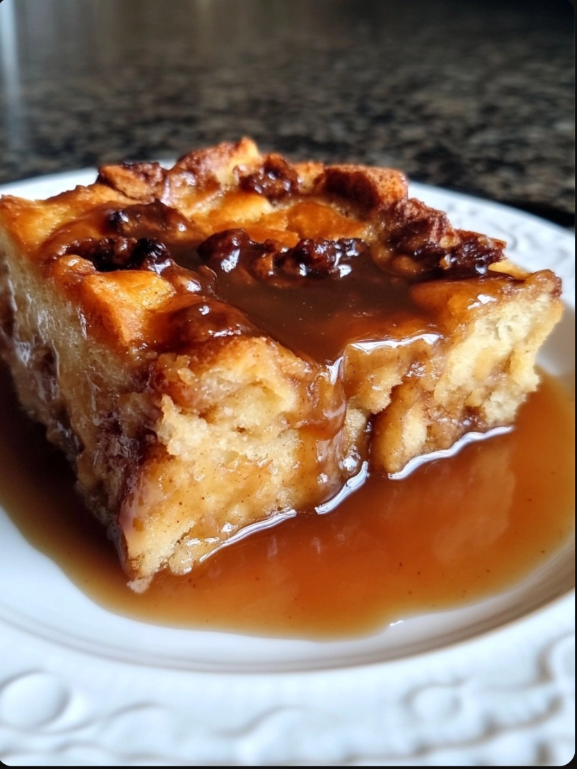 ChatGPT said: New Orleans Bread Pudding with Caramel Rum Sauce