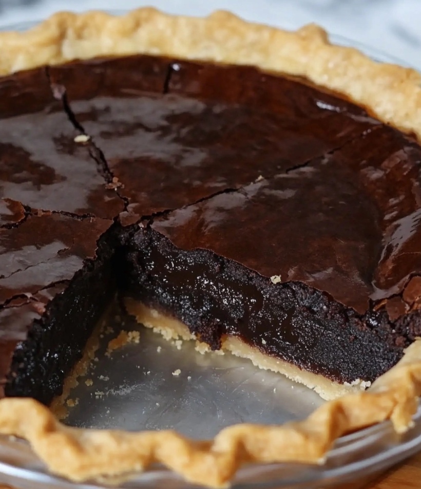 Fudgy Brownie Pie