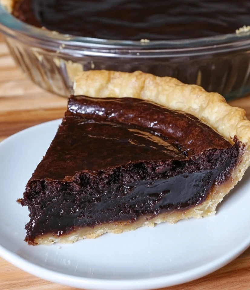 Fudgy Brownie Pie