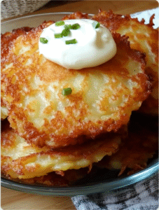 POTATO PANCAKES (LATKES)