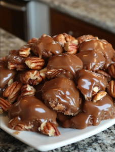Caramel Pecan Clusters