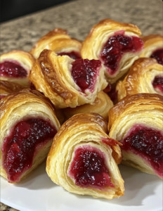 STRAWBERRY CRESCENT ROLL BITES