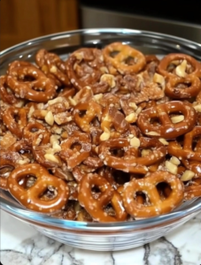 BUTTER TOFFEE PRETZELS
