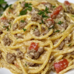 Creamy Shells and Beef Recipe
