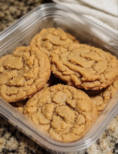 Soft & Chewy Peanut Butter Cookies