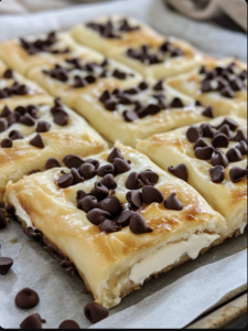Chocolate Chip Cream Cheese Danishes