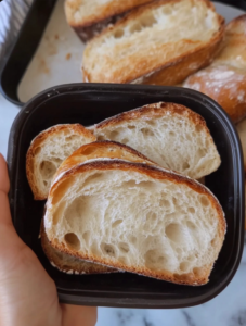 Mini Sourdough Loaves.