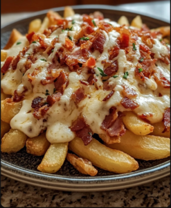 Loaded Bacon Cheese Fries