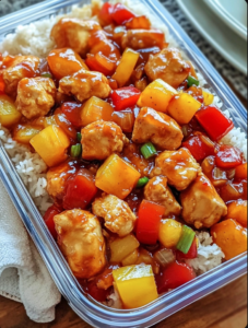 Sweet and Sour Chicken