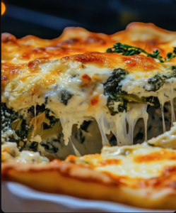 Hot Spinach Artichoke Dip.