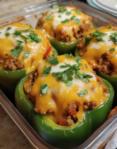 Taco Stuffed Bell Peppers