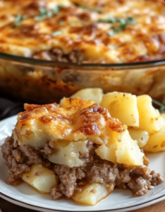 Hamburger and Potato Casserole
