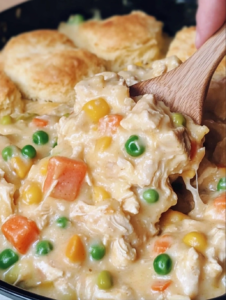 Slow Cooker Chicken Pot Pie