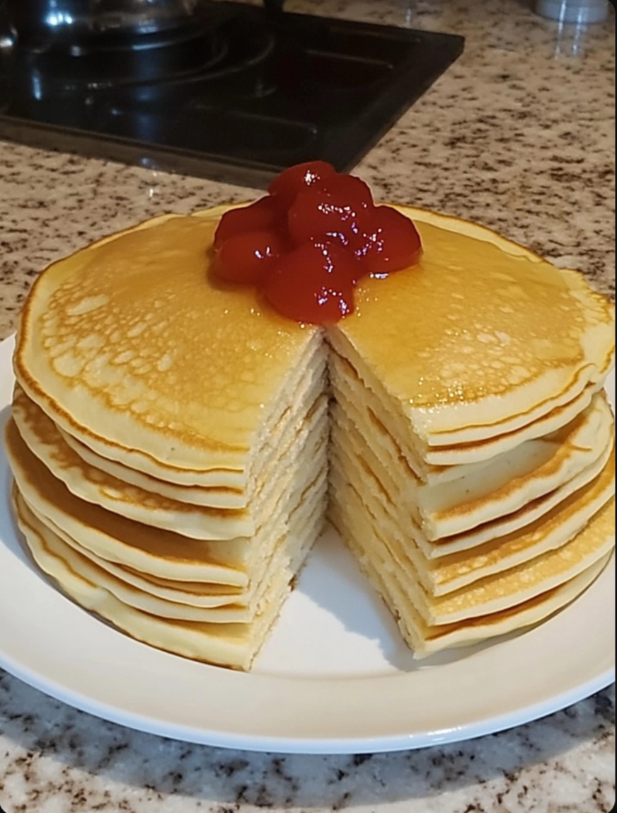 Homemade Swedish pancakes