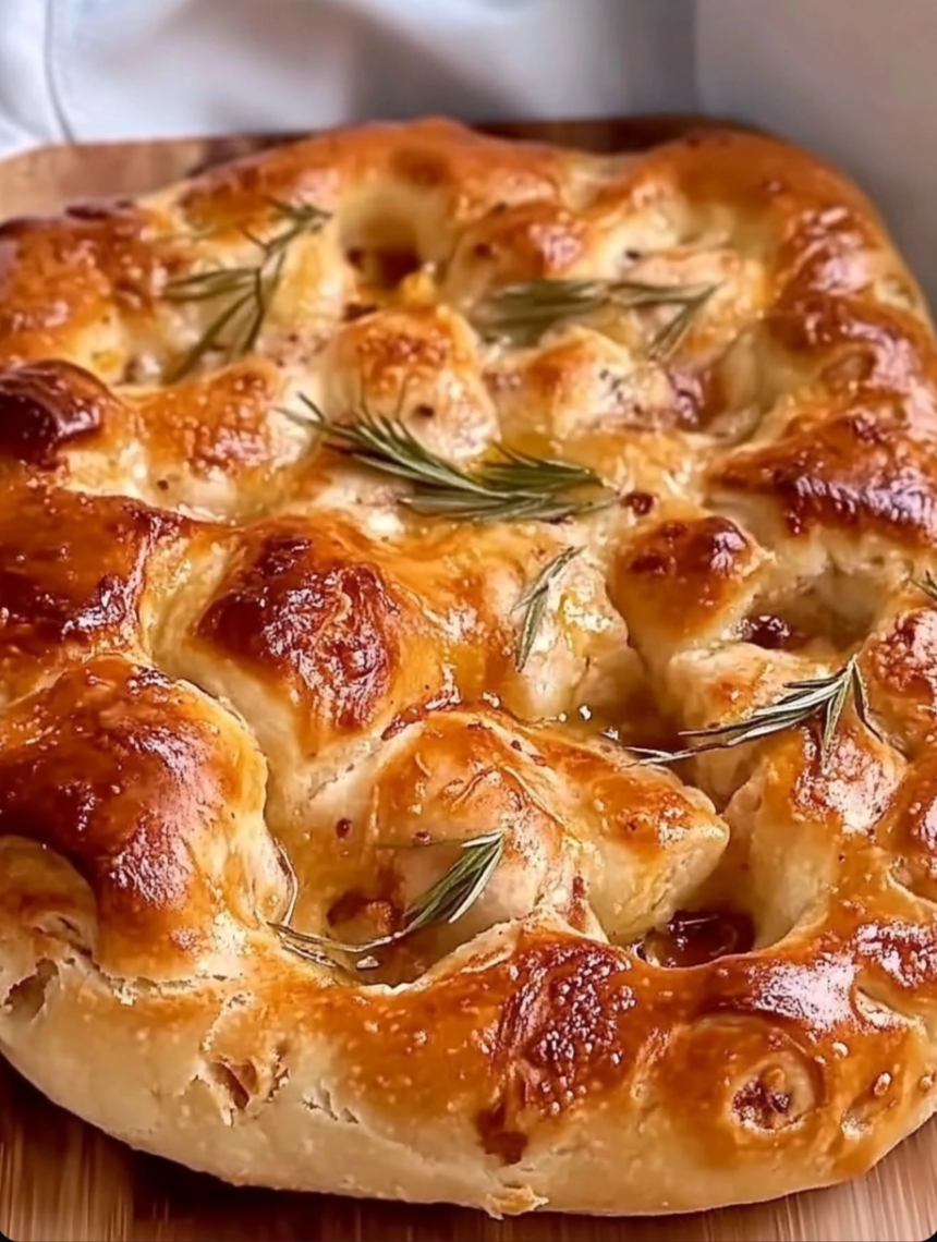 The Easiest No-Knead Focaccia