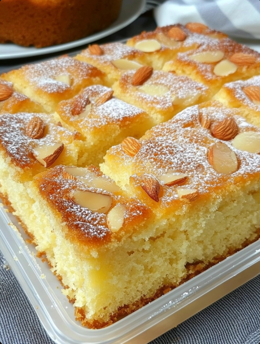 the Best Almond Cake