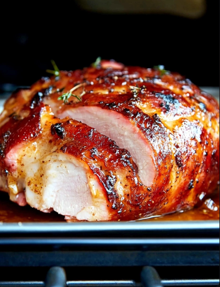 Honey Mustard Glazed Ham