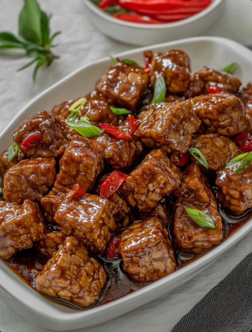 Indonesian Tempeh Orek Recipe – Spicy Tempeh Stir Fry 🌶️🍛.