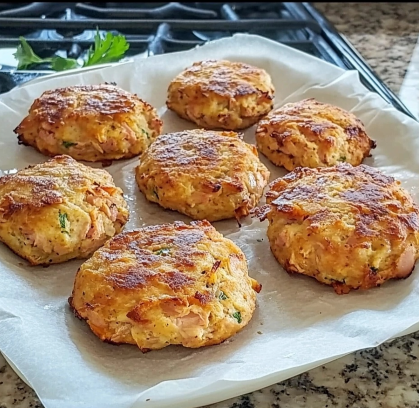 Tuna Melt Patties for Dinner! 🐟🧀.