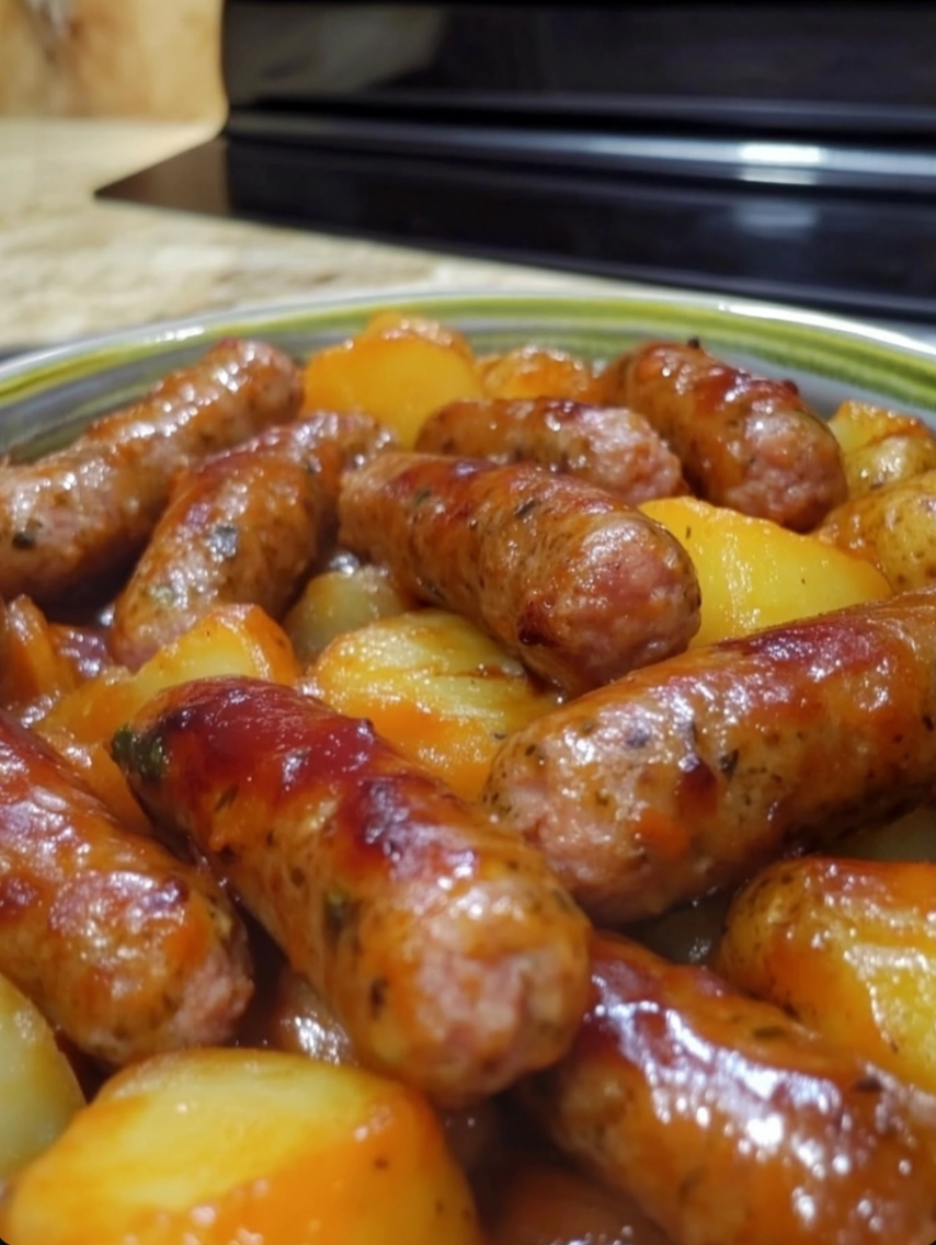 Italian Sausage and Potatoes 🍽️🥔.