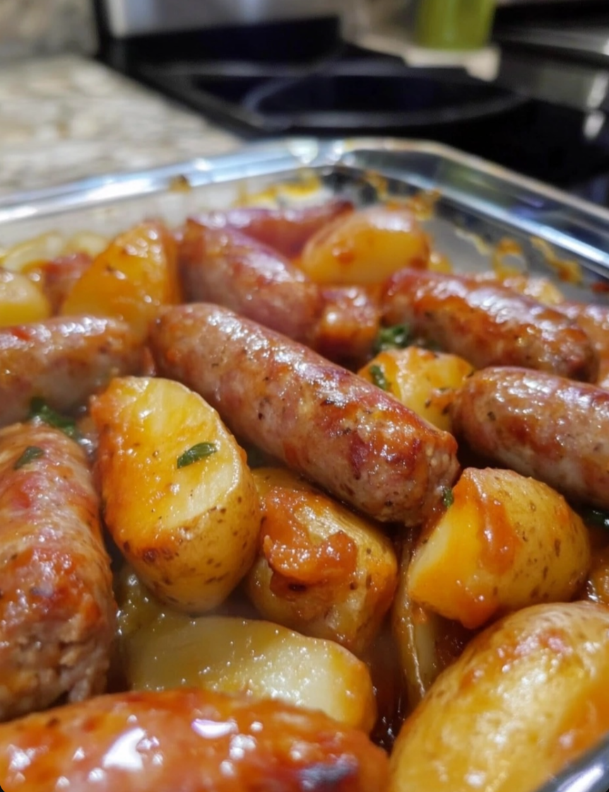 Italian Sausage and Potatoes 🍽️🥔.