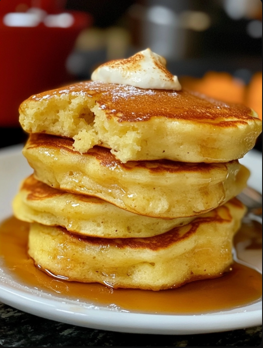 Super Fluffy Soufflé Pancakes 🥞✨