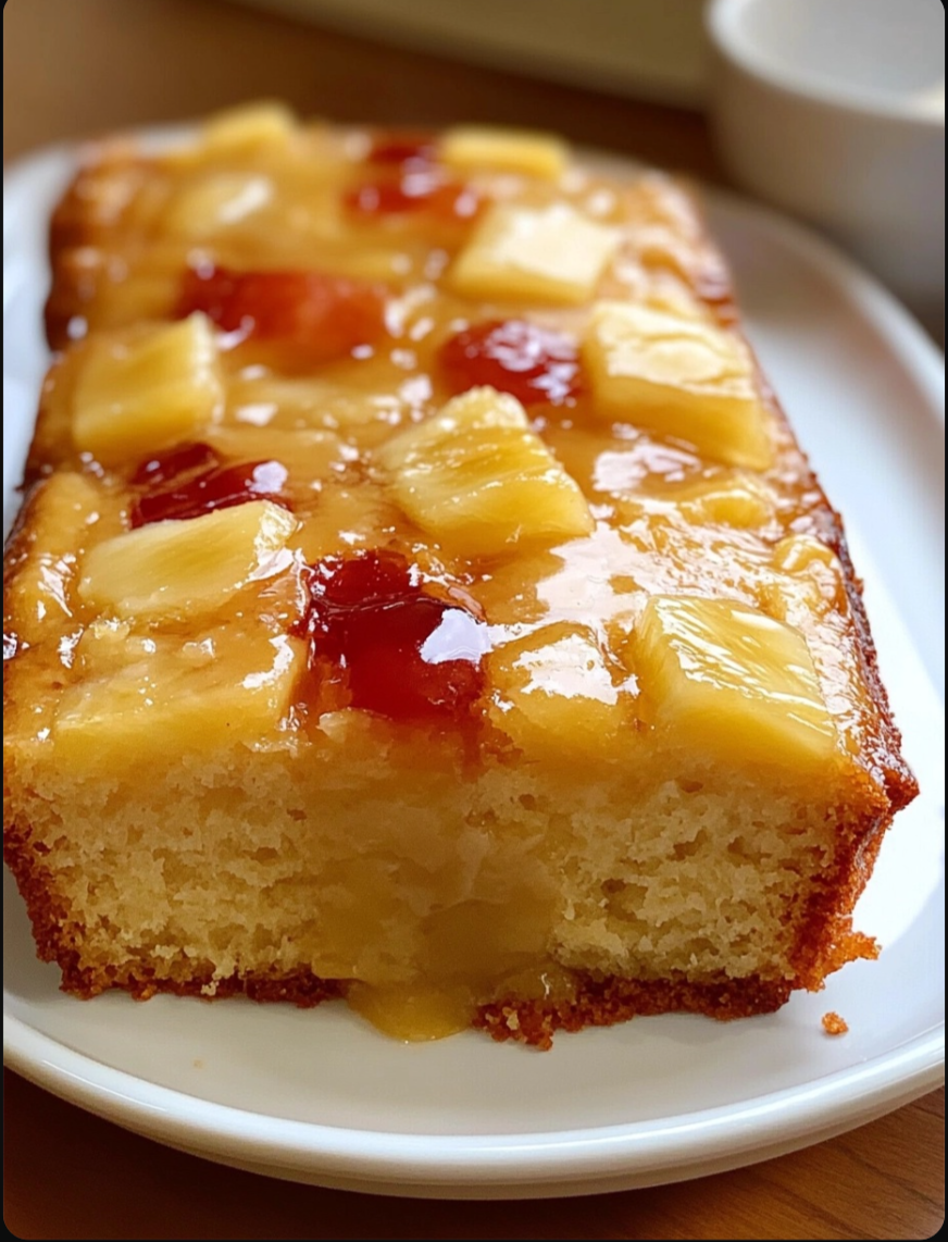 Pineapple Quick Bread 🍍🍞