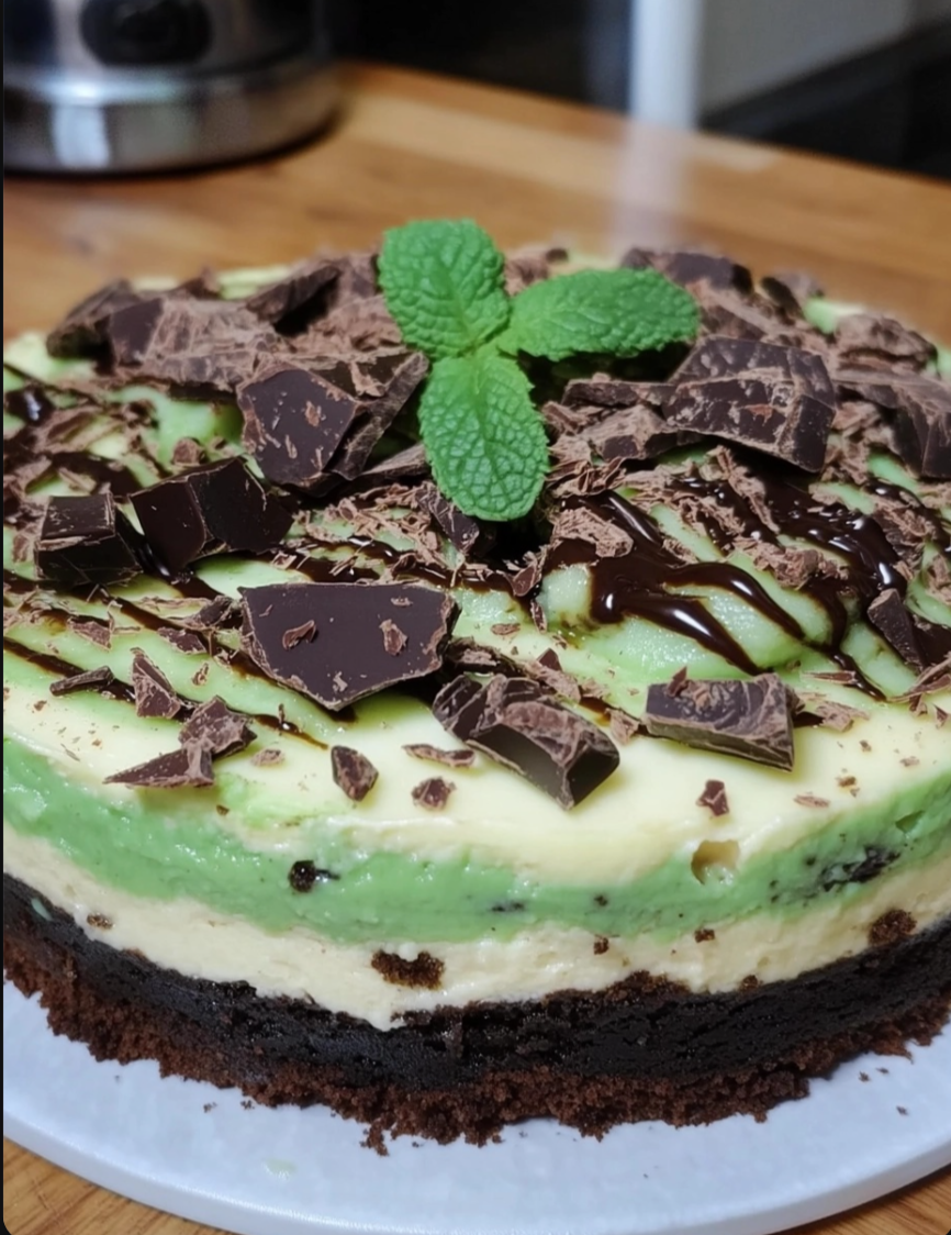 Mint Chocolate Cheesecake