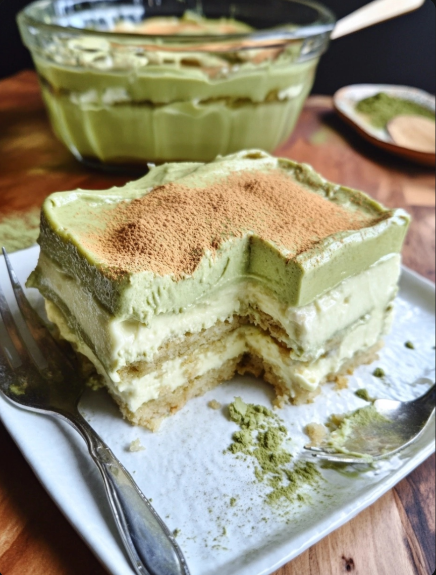 Matcha Tea-ramisu